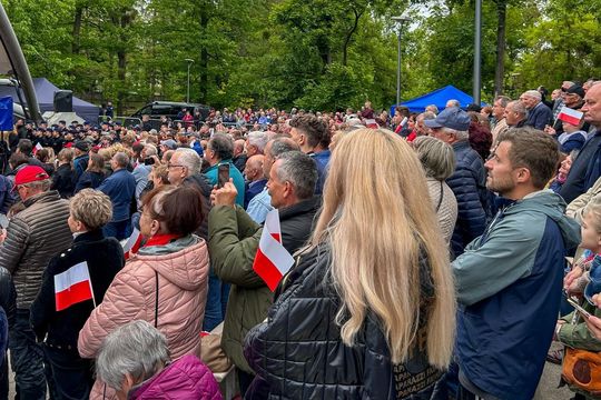 Andrzej Duda w Tomaszowie Lubelskim - zdjęcia