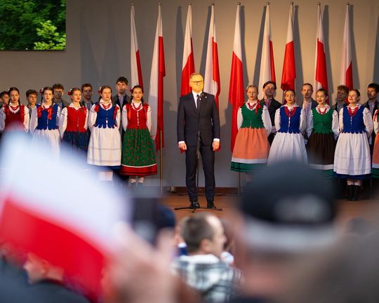 Andrzej Duda w Tomaszowie Lubelskim - zdjęcia