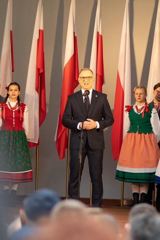Andrzej Duda w Tomaszowie Lubelskim - zdjęcia