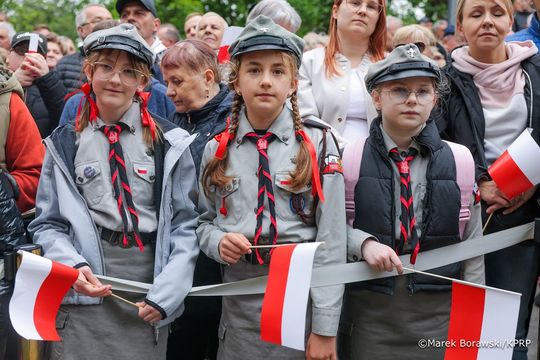 Prezydent RP Andrzej Duda w Tomaszowie Lubelskim