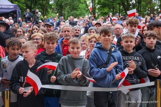 Prezydent RP Andrzej Duda w Tomaszowie Lubelskim