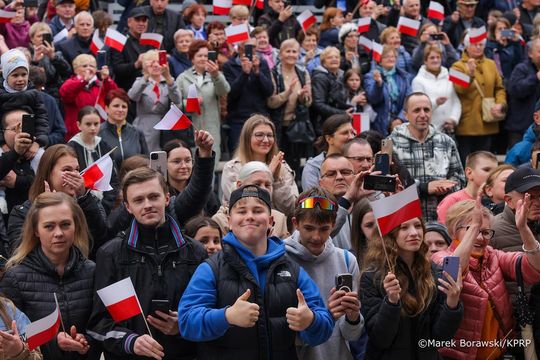 Prezydent RP Andrzej Duda w Tomaszowie Lubelskim
