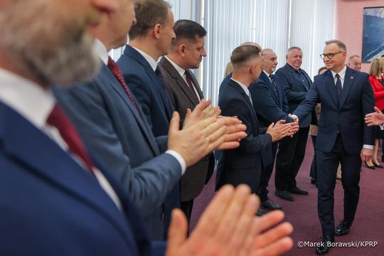 Prezydent RP Andrzej Duda w Tomaszowie Lubelskim