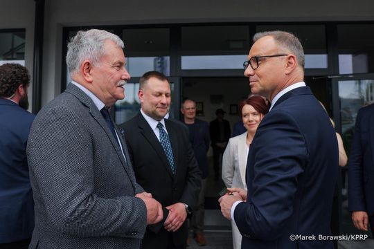 Prezydent RP Andrzej Duda w Tomaszowie Lubelskim