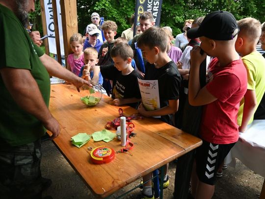 Zawody wędkarskie dla dzieci i młodzieży w Rogóźnie