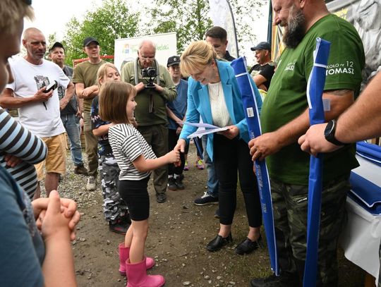 Zawody wędkarskie dla dzieci i młodzieży w Rogóźnie