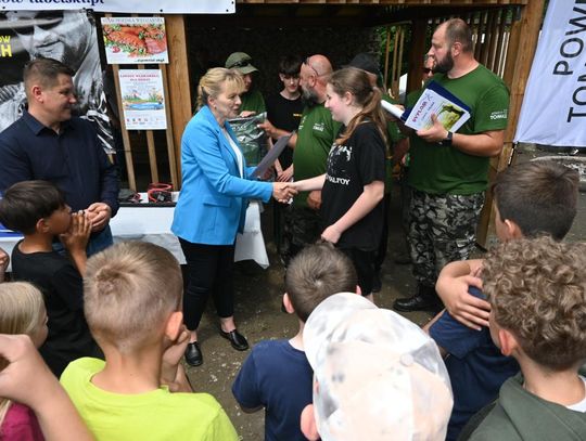 Zawody wędkarskie dla dzieci i młodzieży w Rogóźnie