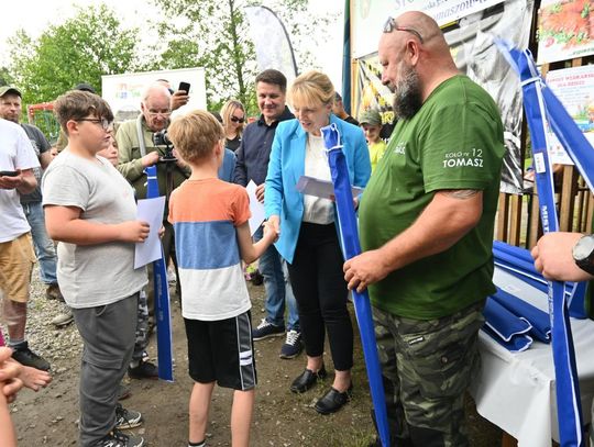 Zawody wędkarskie dla dzieci i młodzieży w Rogóźnie