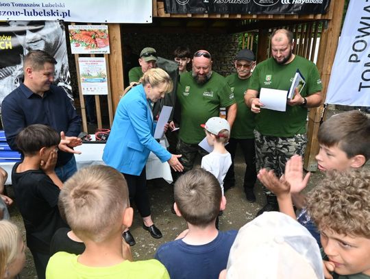 Zawody wędkarskie dla dzieci i młodzieży w Rogóźnie