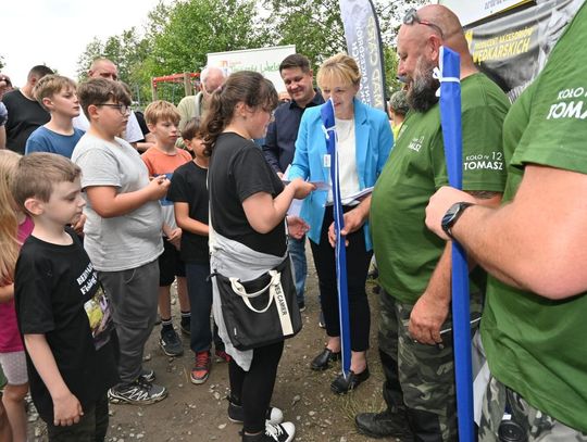 Zawody wędkarskie dla dzieci i młodzieży w Rogóźnie