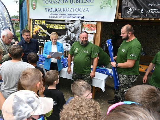 Zawody wędkarskie dla dzieci i młodzieży w Rogóźnie