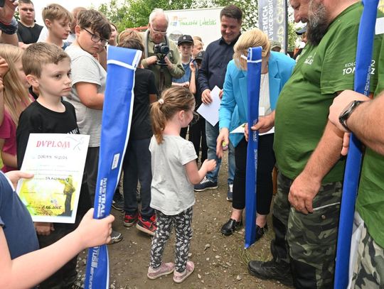 Zawody wędkarskie dla dzieci i młodzieży w Rogóźnie