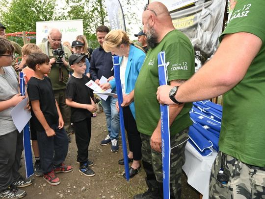 Zawody wędkarskie dla dzieci i młodzieży w Rogóźnie