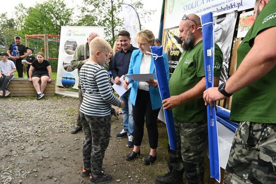Zawody wędkarskie dla dzieci i młodzieży w Rogóźnie