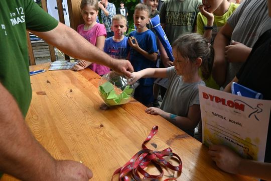 Zawody wędkarskie dla dzieci i młodzieży w Rogóźnie
