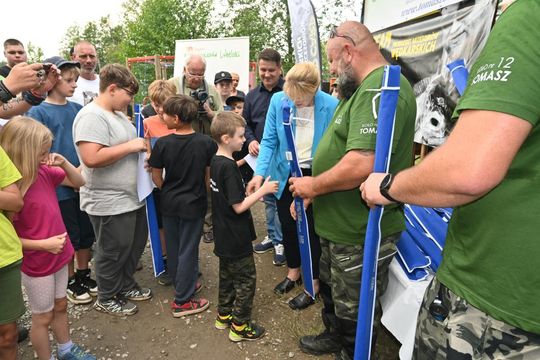 Zawody wędkarskie dla dzieci i młodzieży w Rogóźnie