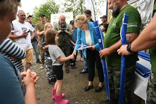 Zawody wędkarskie dla dzieci i młodzieży w Rogóźnie