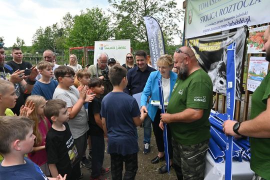Zawody wędkarskie dla dzieci i młodzieży w Rogóźnie