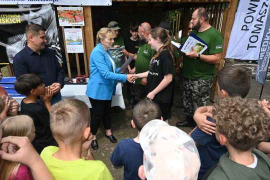 Zawody wędkarskie dla dzieci i młodzieży w Rogóźnie