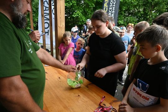 Zawody wędkarskie dla dzieci i młodzieży w Rogóźnie