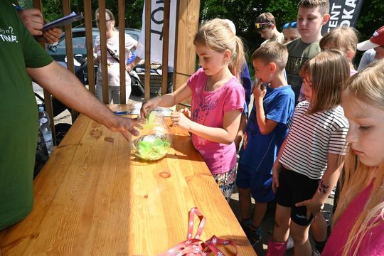 Zawody wędkarskie dla dzieci i młodzieży w Rogóźnie