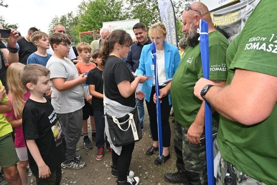 Zawody wędkarskie dla dzieci i młodzieży w Rogóźnie