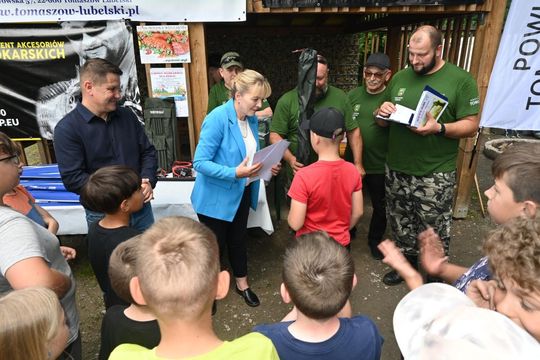 Zawody wędkarskie dla dzieci i młodzieży w Rogóźnie