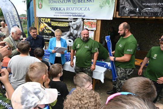 Zawody wędkarskie dla dzieci i młodzieży w Rogóźnie