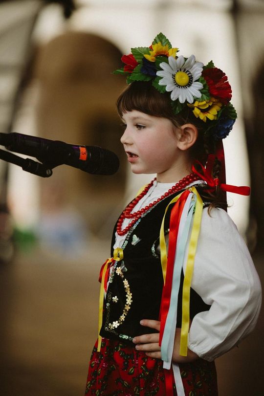 Folk Młodym Głosem. Koncert laureatów na Rynku Wielkim w Zamościu - galeria zdjęć