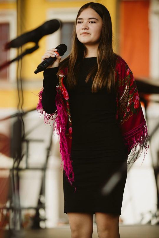 Folk Młodym Głosem. Koncert laureatów na Rynku Wielkim w Zamościu - galeria zdjęć