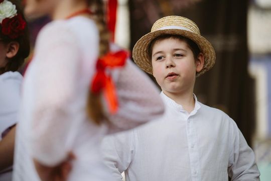 Folk Młodym Głosem. Koncert laureatów na Rynku Wielkim w Zamościu - galeria zdjęć