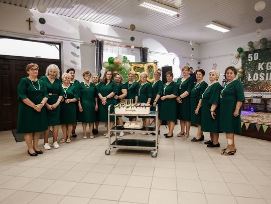 Koło Gospodyń Wiejskich "Smereczynki" z Łosińca II świętuje 50-lecie
