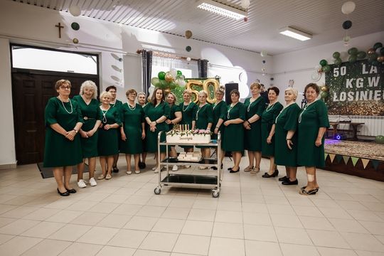 Koło Gospodyń Wiejskich "Smereczynki" z Łosińca II świętuje 50-lecie