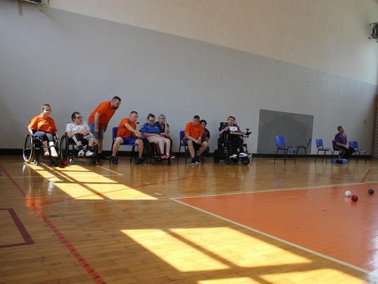 Drużyna sportowa z PSONI na Olimpiadzie CP