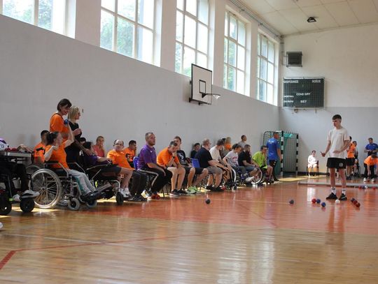 Drużyna sportowa z PSONI na Olimpiadzie CP