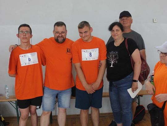 Drużyna sportowa z PSONI na Olimpiadzie CP