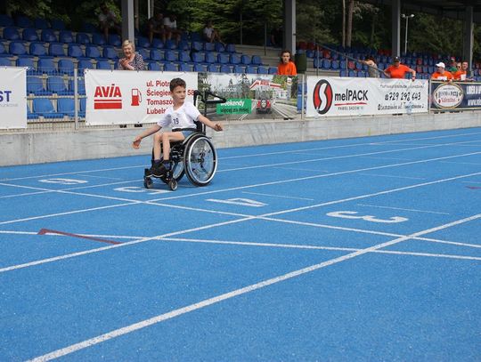 Drużyna sportowa z PSONI na Olimpiadzie CP