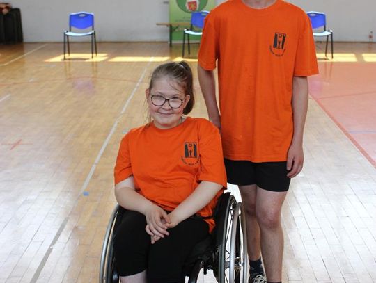 Drużyna sportowa z PSONI na Olimpiadzie CP