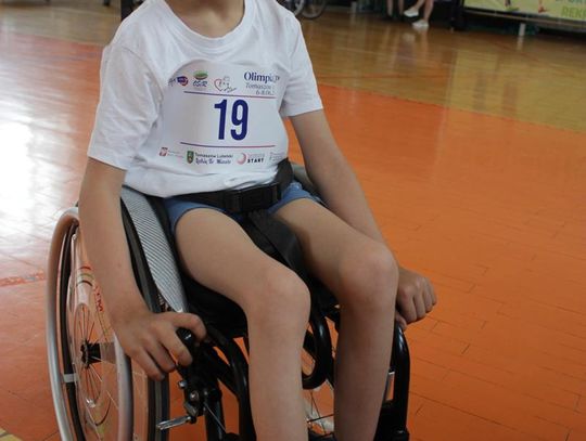 Drużyna sportowa z PSONI na Olimpiadzie CP