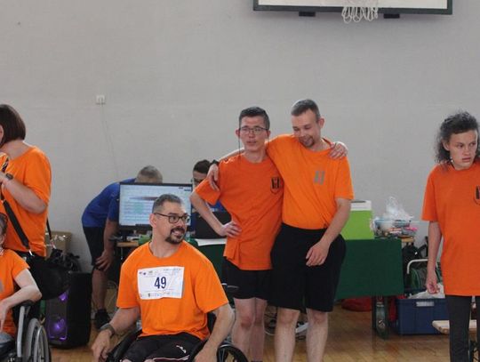 Drużyna sportowa z PSONI na Olimpiadzie CP