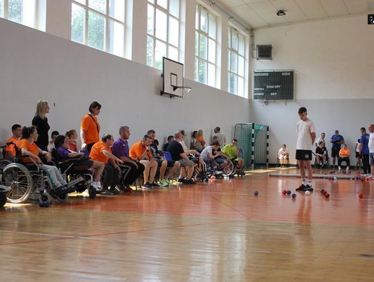 Drużyna sportowa z PSONI na Olimpiadzie CP