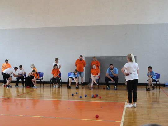 Drużyna sportowa z PSONI na Olimpiadzie CP