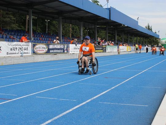 Drużyna sportowa z PSONI na Olimpiadzie CP