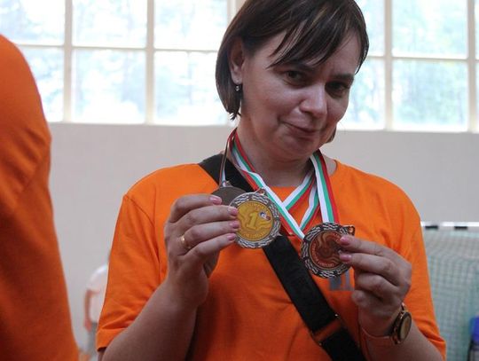 Drużyna sportowa z PSONI na Olimpiadzie CP