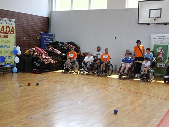 Drużyna sportowa z PSONI na Olimpiadzie CP