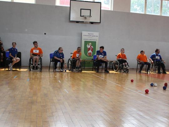 Drużyna sportowa z PSONI na Olimpiadzie CP