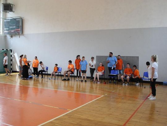 Drużyna sportowa z PSONI na Olimpiadzie CP