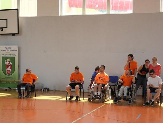 Drużyna sportowa z PSONI na Olimpiadzie CP