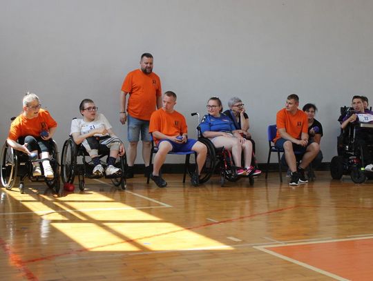 Drużyna sportowa z PSONI na Olimpiadzie CP