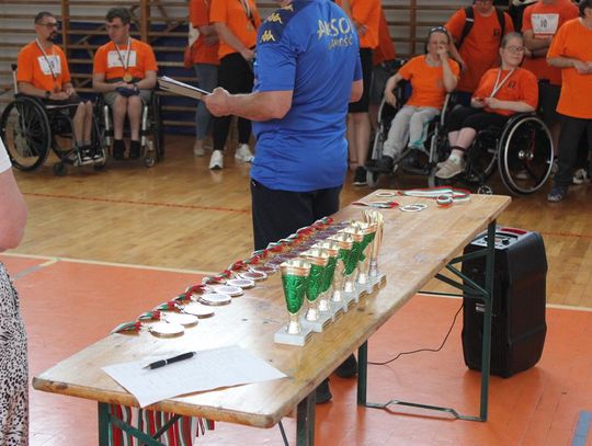 Drużyna sportowa z PSONI na Olimpiadzie CP